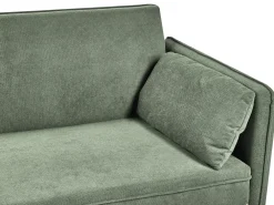 Divano letto ASAA Tessuto Verde chiaro