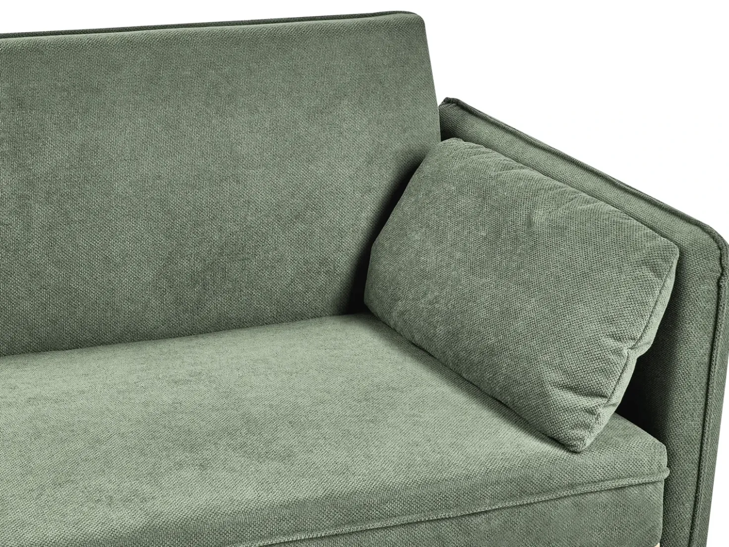 Divano letto ASAA Tessuto Verde chiaro
