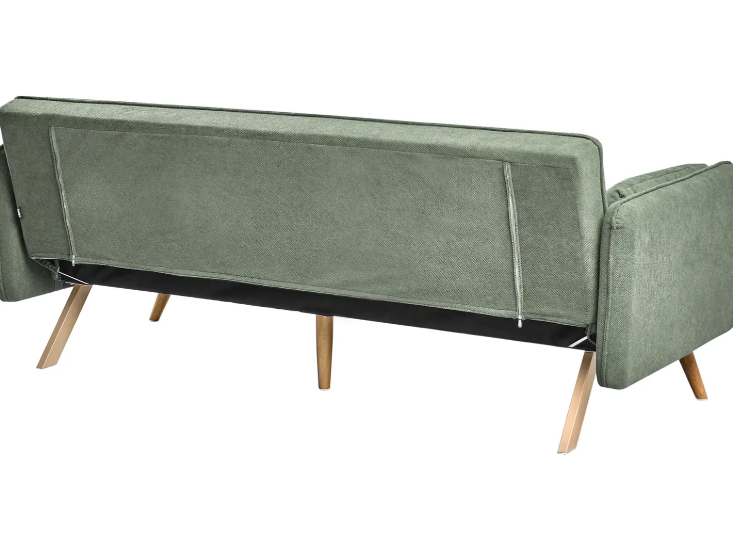 Divano letto ASAA Tessuto Verde chiaro