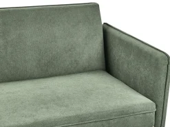 Divano letto ASAA Tessuto Verde chiaro