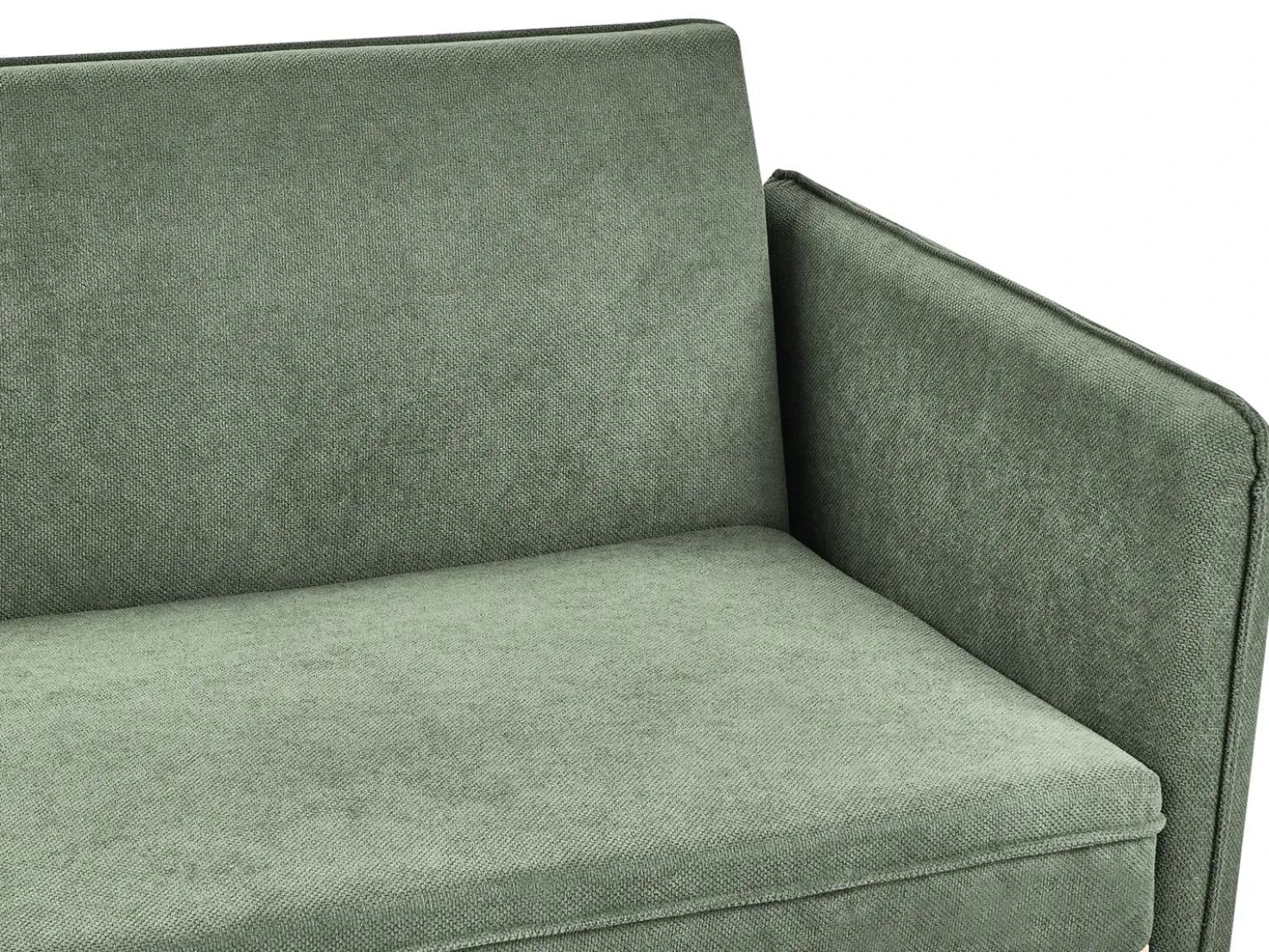 Divano letto ASAA Tessuto Verde chiaro