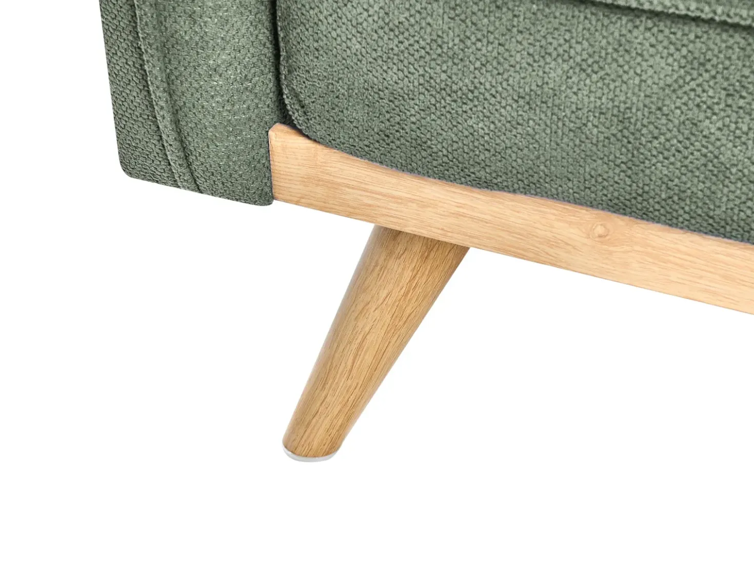 Divano letto ASAA Tessuto Verde chiaro