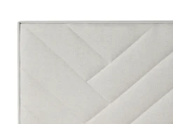 Divano letto con contenitore Tessuto ESQUIRE 180 x 200 cm Bianco sporco