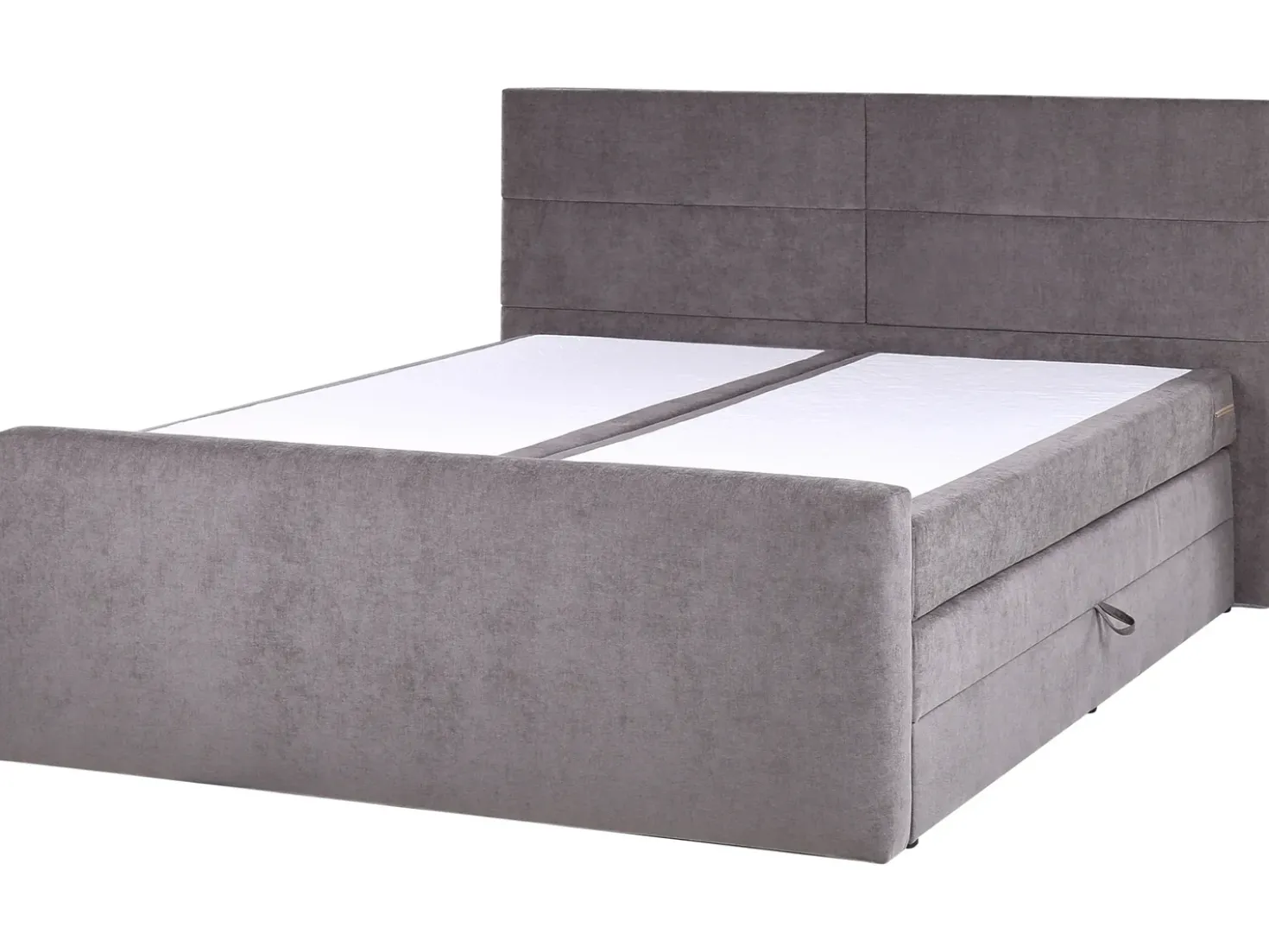Divano letto con contenitore Tessuto ARISTOCRAT 180 x 200 cm Tortora
