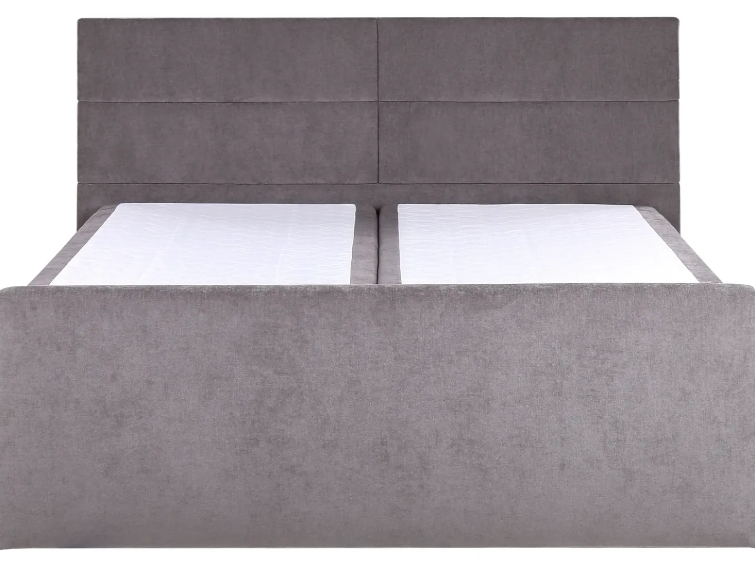 Divano letto con contenitore Tessuto ARISTOCRAT 180 x 200 cm Tortora