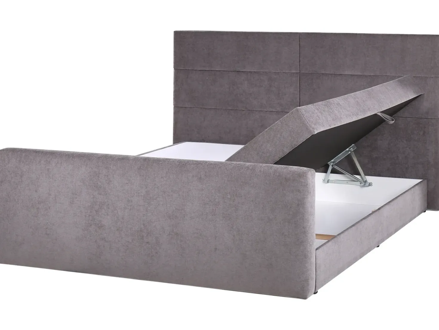 Divano letto con contenitore Tessuto ARISTOCRAT 180 x 200 cm Tortora