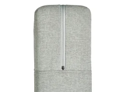 Divano letto con contenitore Tessuto DYNASTY 160 x 200 cm Grigio chiaro