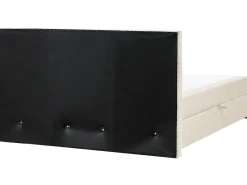 Divano letto con contenitore Tessuto MAJOR 180 x 200 cm Beige chiaro