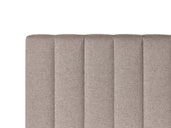 Divano letto con contenitore Tessuto OFFICER 180 x 200 cm Tortora