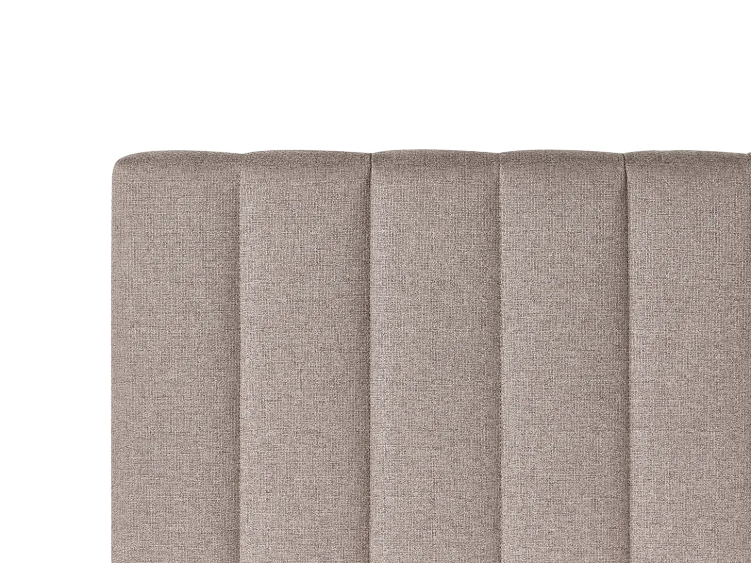 Divano letto con contenitore Tessuto OFFICER 180 x 200 cm Tortora