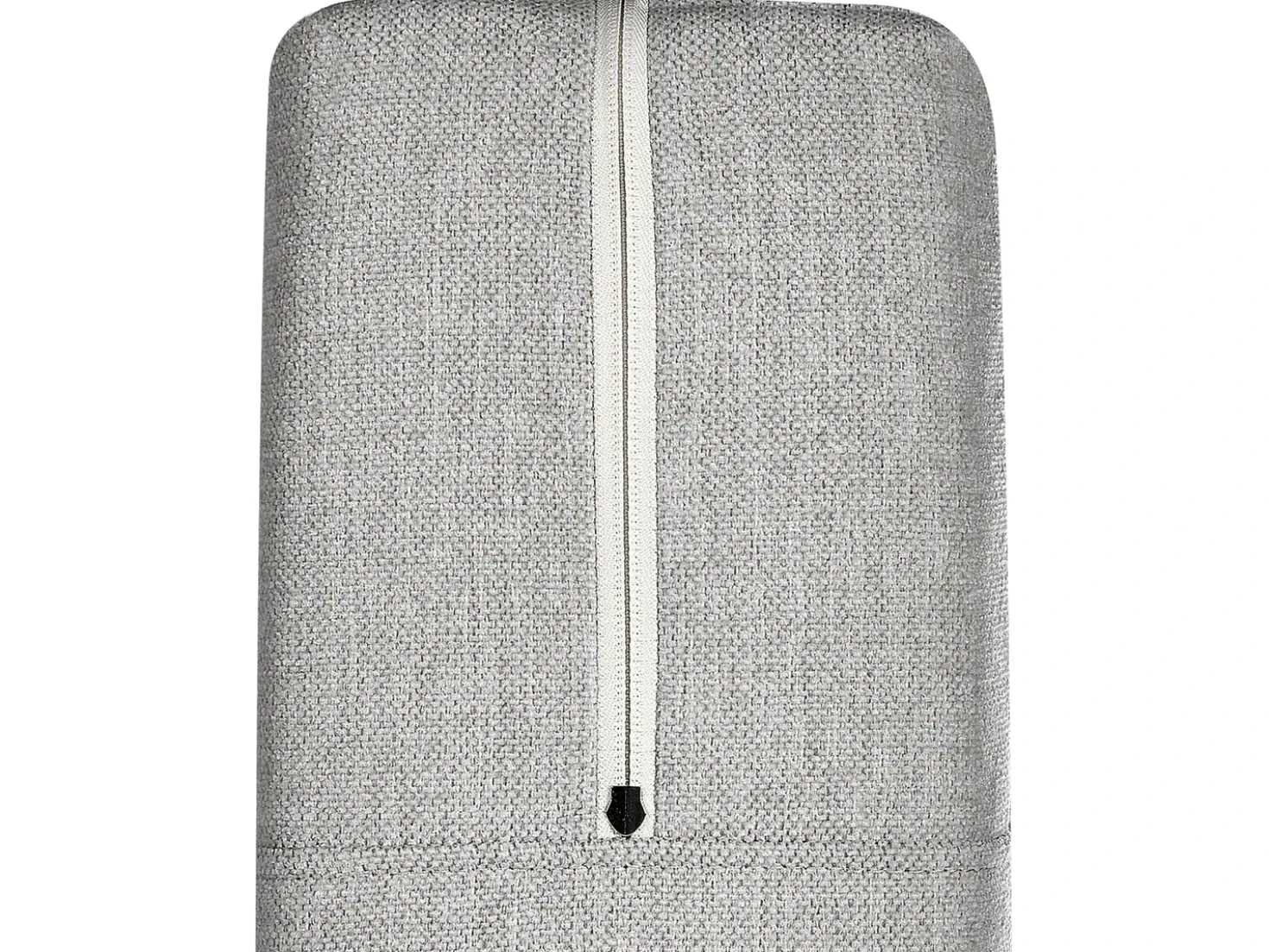 Divano letto con contenitore Tessuto ARISTOCRAT 160 x 200 cm Grigio chiaro