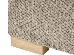 Divano letto con contenitore Tessuto MAJOR 90 x 200 cm Tortora