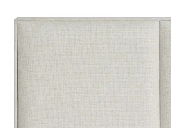 Divano letto con contenitore Tessuto BARONET 180 x 200 cm Bianco sporco