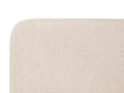Divano letto con contenitore Tessuto REGENT 180 x 200 cm Beige chiaro