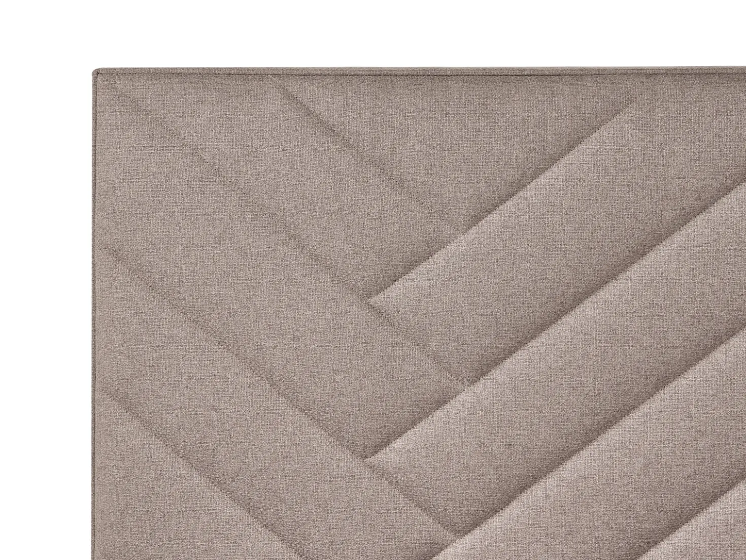 Divano letto con contenitore Tessuto ESQUIRE 180 x 200 cm Tortora