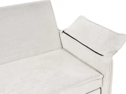 Divano letto HORMA Tessuto Bianco sporco