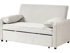 Divano letto HORMA Tessuto Bianco sporco