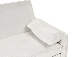 Divano letto HORMA Tessuto Bianco sporco