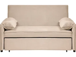 Divano letto HORMA Tessuto Marrone chiaro