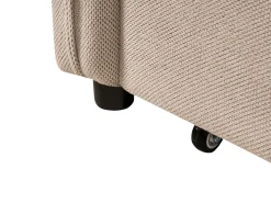 Divano letto HORMA Tessuto Marrone chiaro