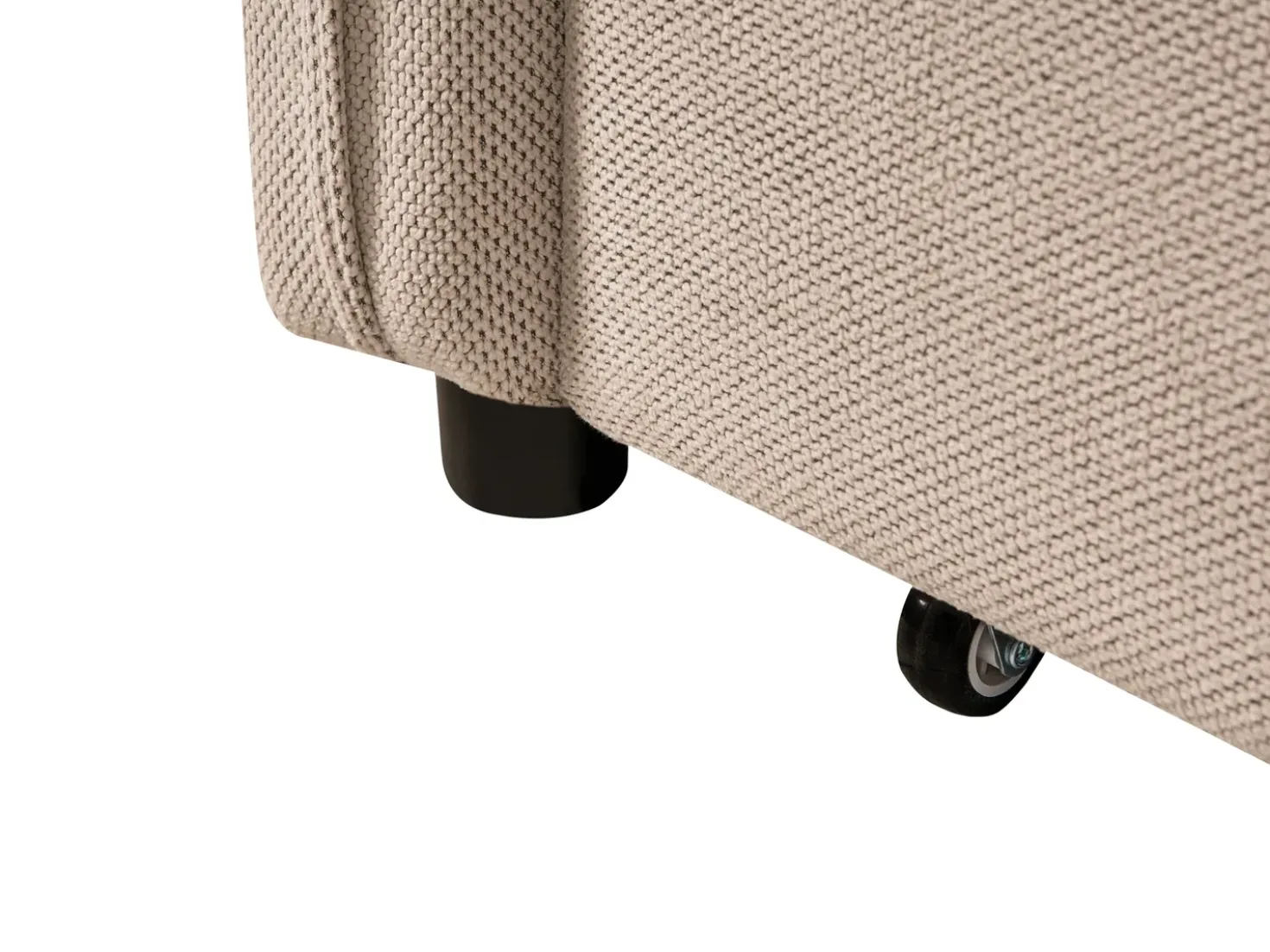 Divano letto HORMA Tessuto Marrone chiaro