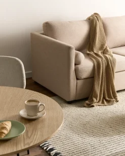 Divano letto INKOO Tessuto Beige