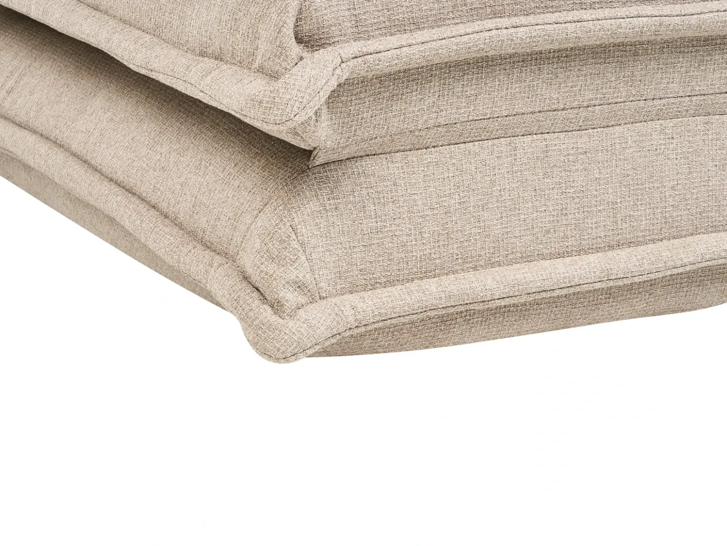 Divano letto singolo DELLEN Tessuto Beige