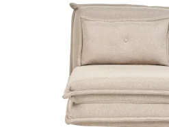 Divano letto singolo DELLEN Tessuto Beige