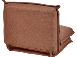 Divano letto singolo DELLEN Tessuto Marrone
