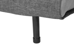 Divano letto singolo FARRIS Tessuto Grigio scuro