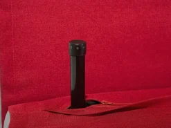 Divano letto singolo FARRIS Tessuto Rosso