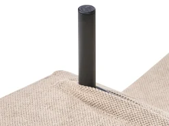 Divano letto singolo JERSLEV Tessuto Marrone chiaro