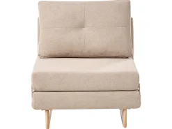 Divano letto singolo JERSLEV Tessuto Marrone chiaro