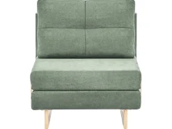 Divano letto singolo JERSLEV Tessuto Verde chiaro