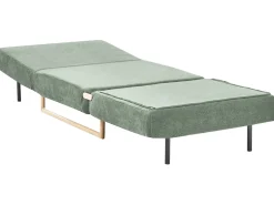 Divano letto singolo JERSLEV Tessuto Verde chiaro