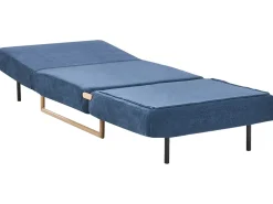 Divano letto singolo JERSLEV Tessuto Blu