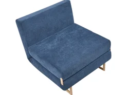Divano letto singolo JERSLEV Tessuto Blu