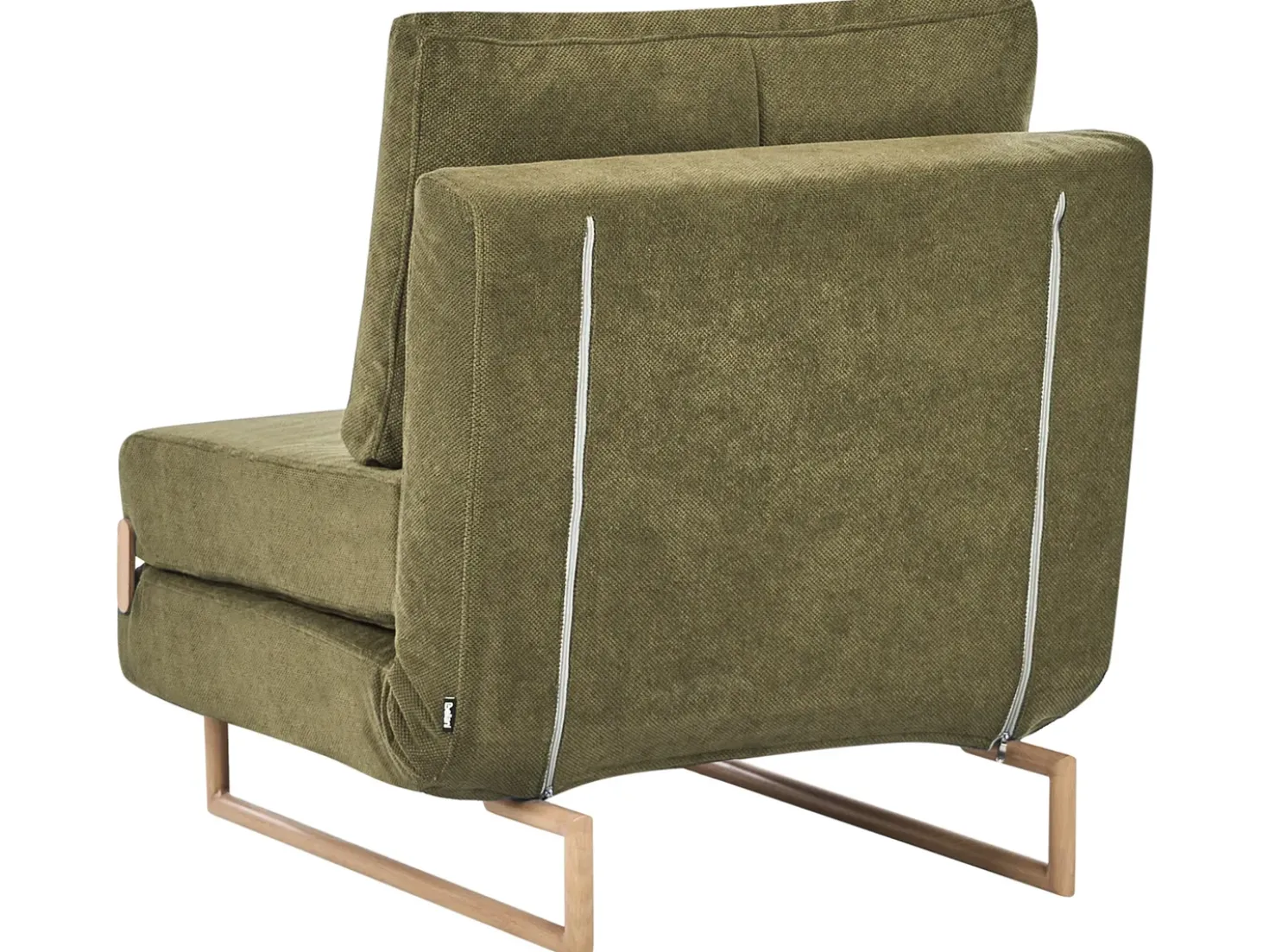 Divano letto singolo JERSLEV Tessuto Verde