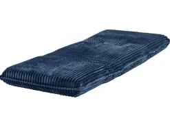 Divano letto singolo LYSEKIL Velluto a coste Blu