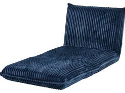 Divano letto singolo LYSEKIL Velluto a coste Blu