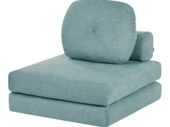 Divano letto singolo OLDEN Tessuto Verde menta
