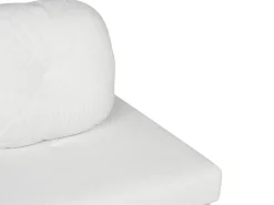 Divano letto singolo OLDEN Velluto a coste Bianco sporco