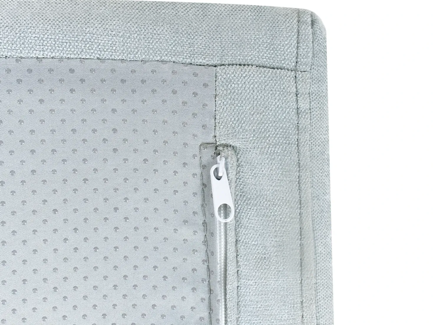 Divano letto singolo OLDEN Ciniglia Azzurro