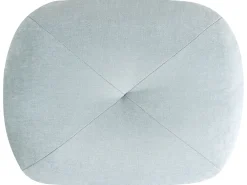 Divano letto singolo OLDEN Ciniglia Azzurro