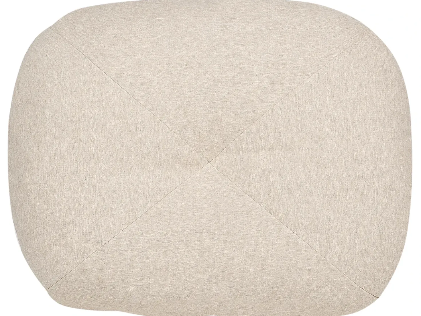 Divano letto singolo OLDEN Tessuto Beige chiaro