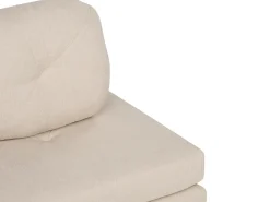 Divano letto singolo OLDEN Tessuto Beige chiaro