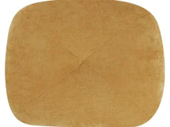 Divano letto singolo OLDEN Ciniglia Senape