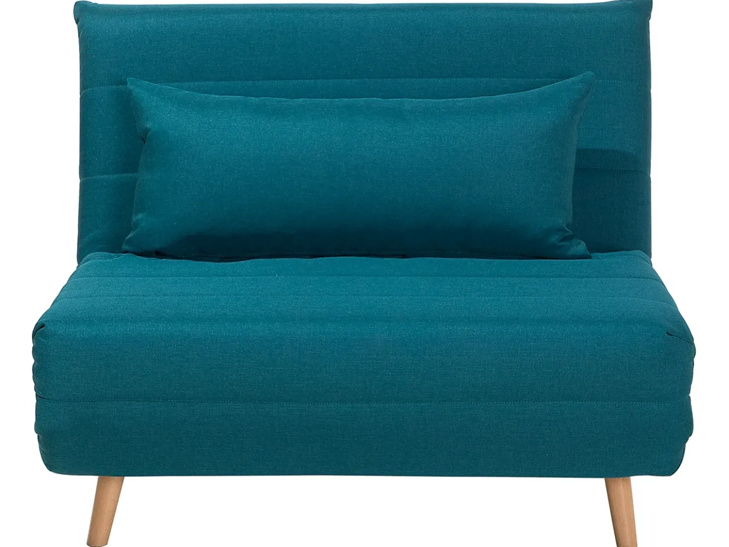 Divano letto singolo SETTEN Tessuto Blu oltremare