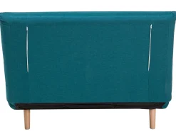 Divano letto singolo SETTEN Tessuto Blu oltremare