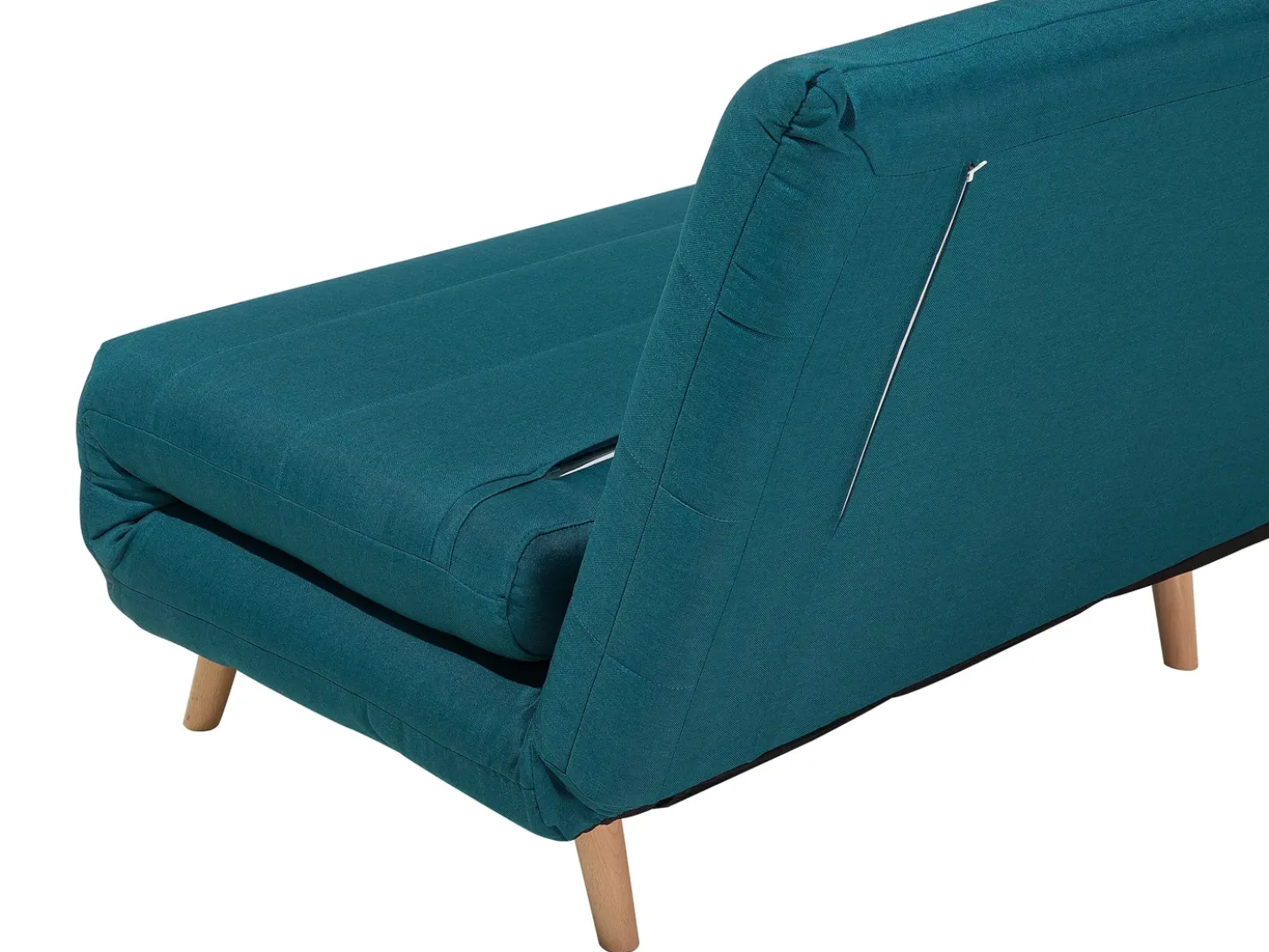 Divano letto singolo SETTEN Tessuto Blu oltremare